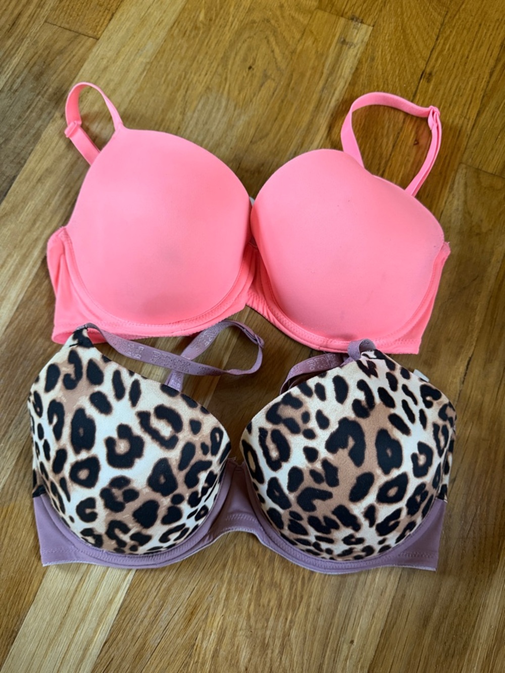 PINK Victoria's Secret Wear Everywhere Lightly Lined Duo, 32DD